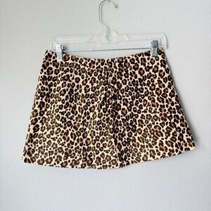 COTTON ON Women's Mini Cheetah Skirt